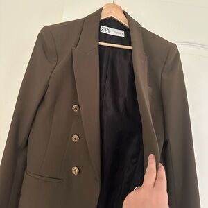 Zara Khaki Jacket